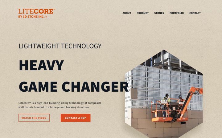 Screenshot of litecorepanels.com