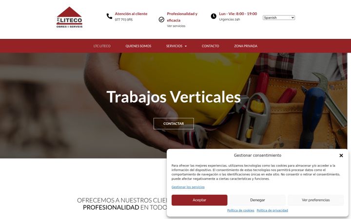 Screenshot of litecosl.com