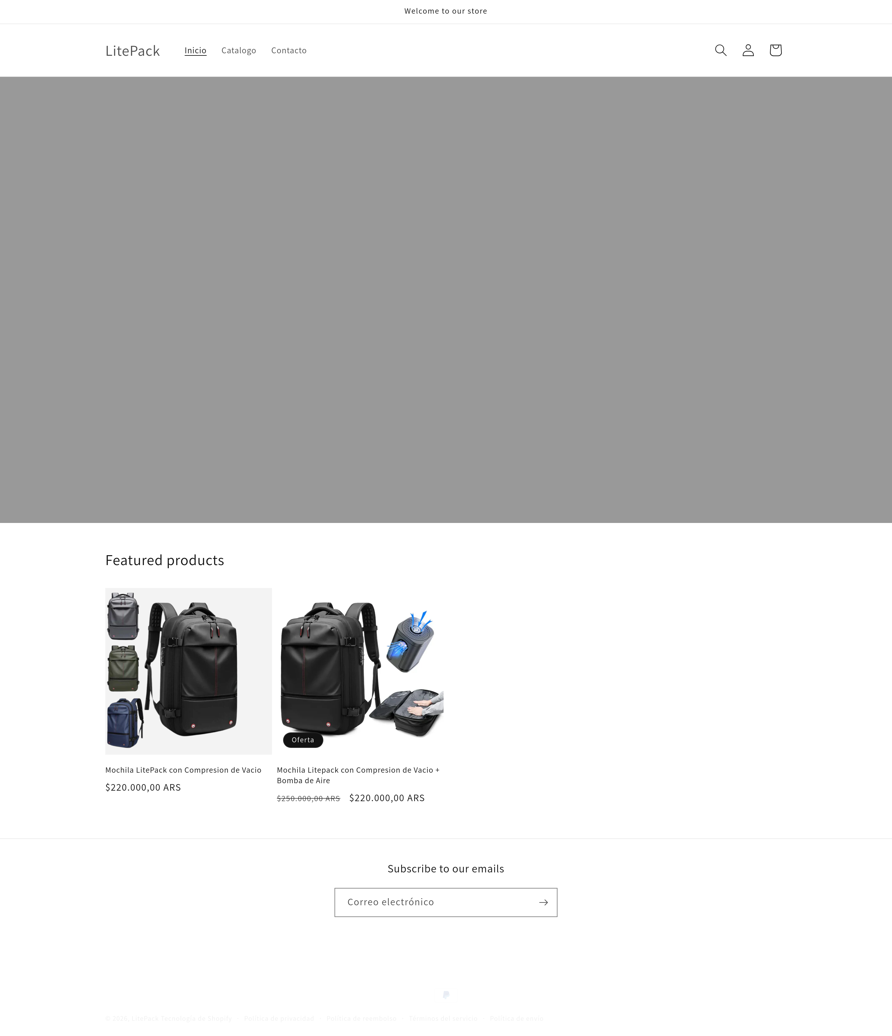 Screenshot of LitePack