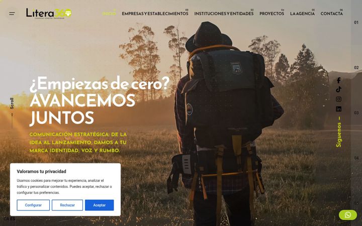 Screenshot of litera360.com