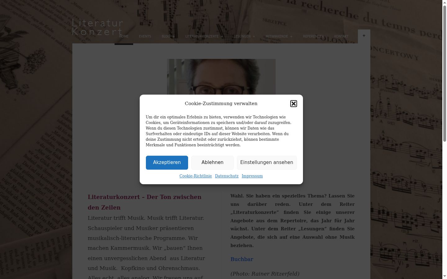 Screenshot van de toestemmingsbanner zoals getoond vóór enige interactie