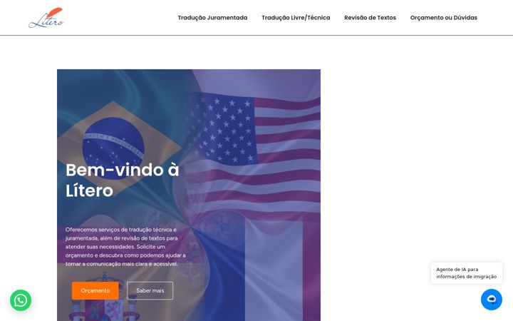 Screenshot of litero.com.br