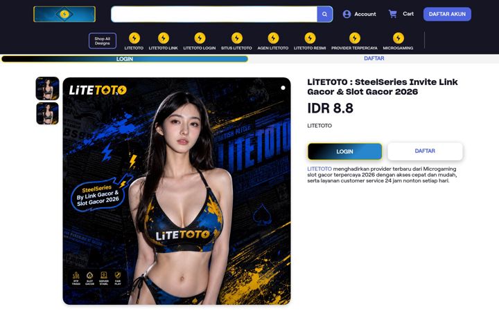 Screenshot of litetotolubu.com