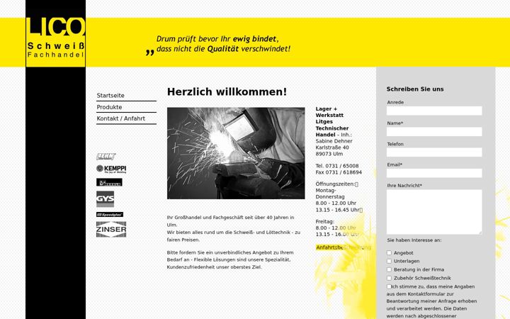 Screenshot of litges-th.de