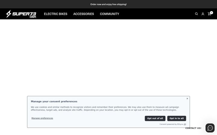 Screenshot of lithiumcycles.com