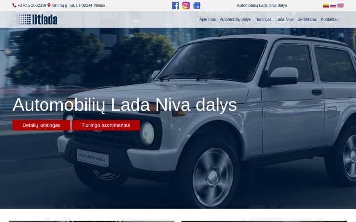 Screenshot of litlada.com