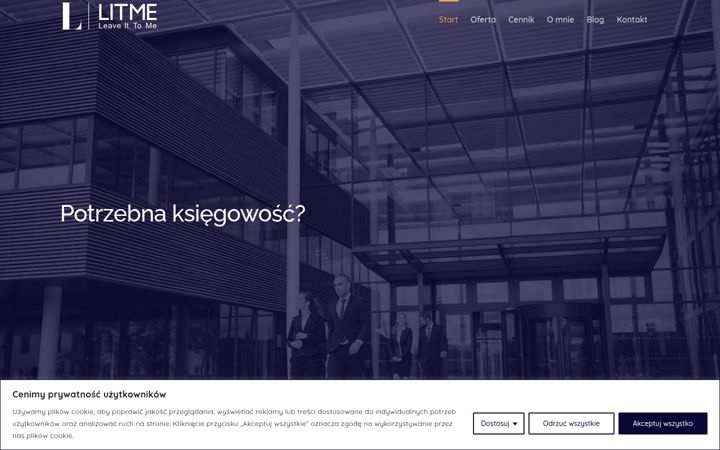 Screenshot of litme.pl