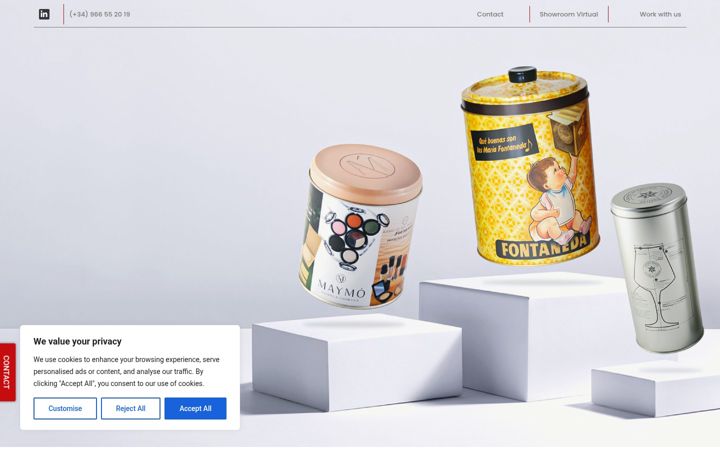 Screenshot of litochap.eu