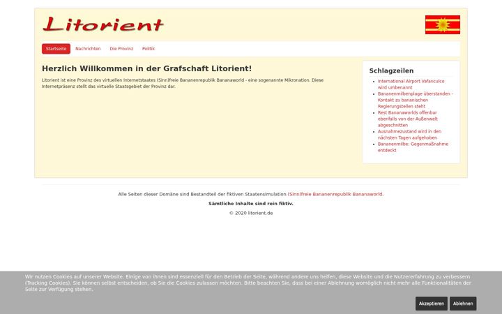 Screenshot of litorient.de