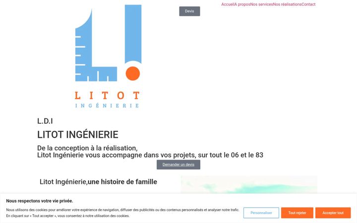 Screenshot of litot-ingenierie.fr