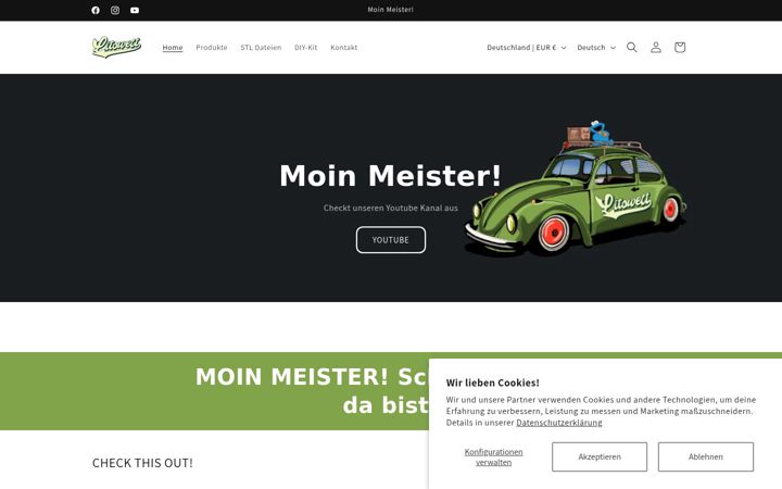 Screenshot of litowelt.de