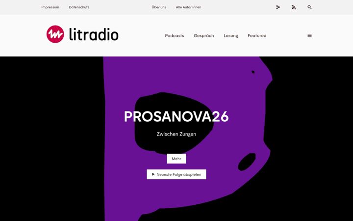 Screenshot of litradio.net