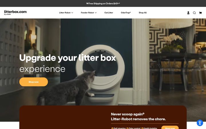 Screenshot of litterbox.com