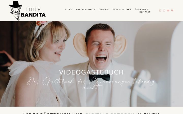 Screenshot of little-bandita.de
