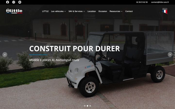 Screenshot of little-cars.fr