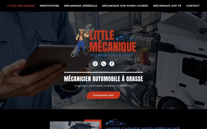 Screenshot of little-mecanique.fr