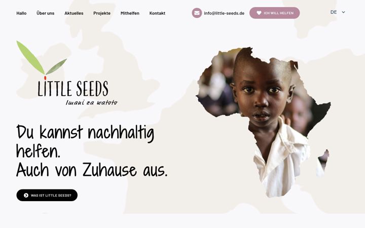 Screenshot of little-seeds.de