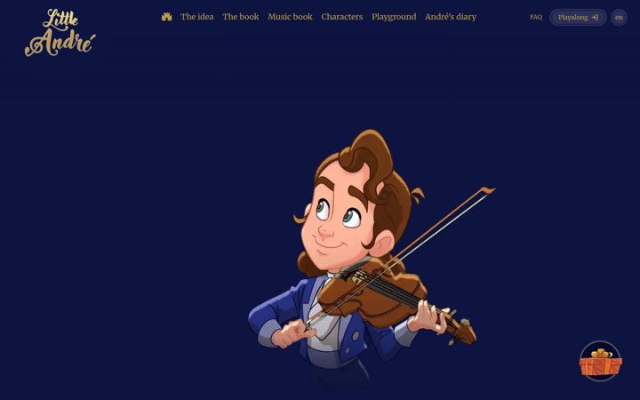 Screenshot of littleandre.com