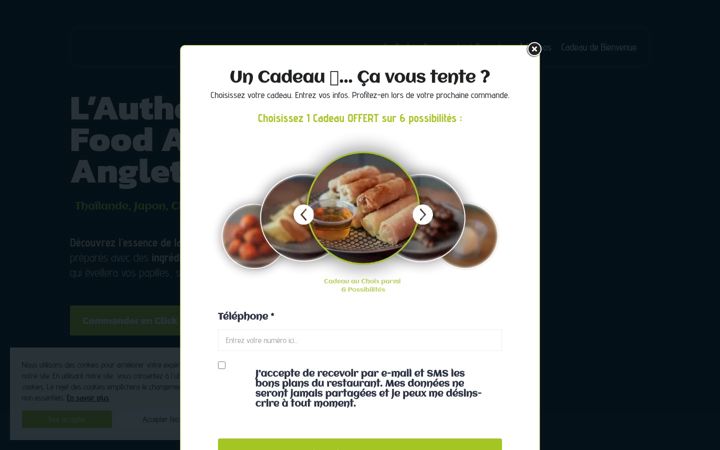 Screenshot of littleasia-anglet.fr