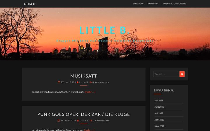 Screenshot of littleb.de