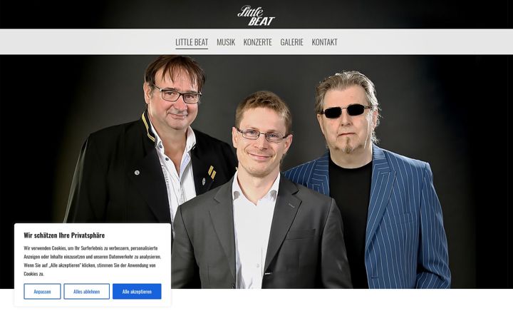 Screenshot of littlebeat.de