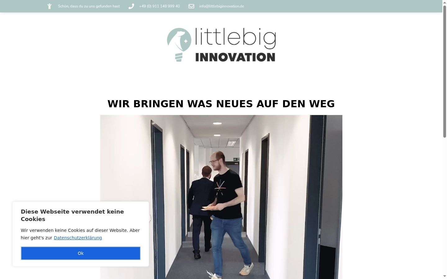Screenshot tal-banner tal-kunsens muri qabel kwalunkwe interazzjoni