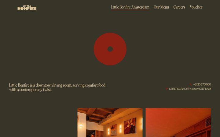 Screenshot of littlebonfire.amsterdam