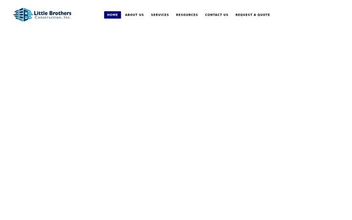 Screenshot of littlebrothersconstruction.com