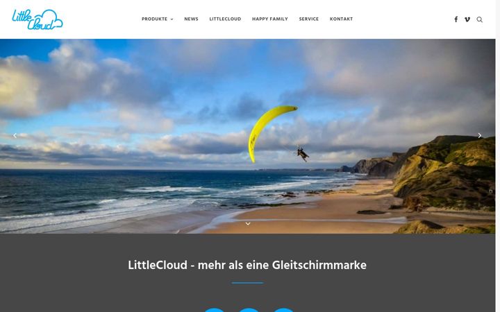 Screenshot of littlecloud.de