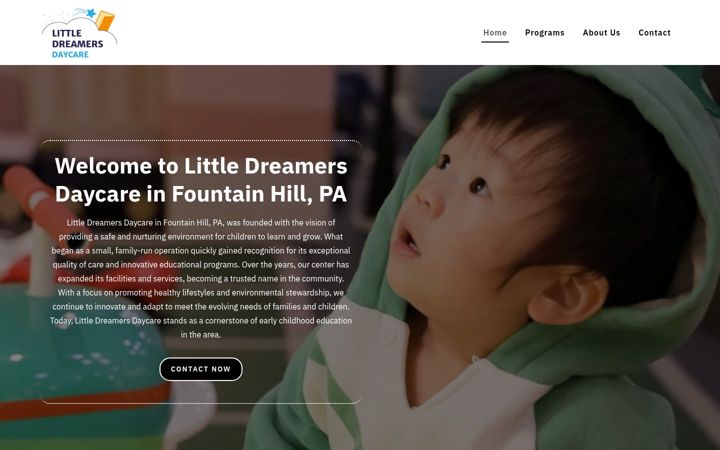 Screenshot of littledreamersfh.com