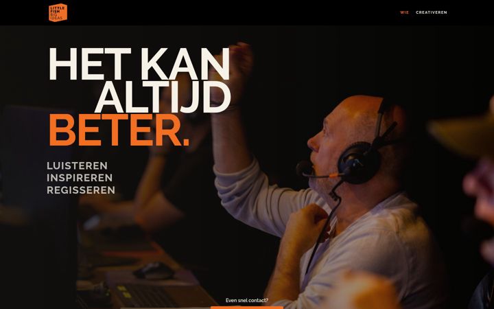 Screenshot of littlefish.nl