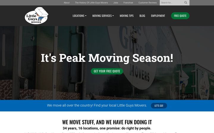 Screenshot of littleguys.com