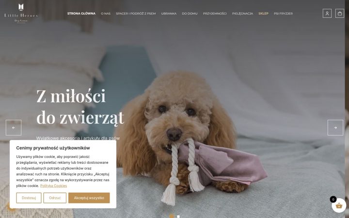 Screenshot of littleheroes.pl