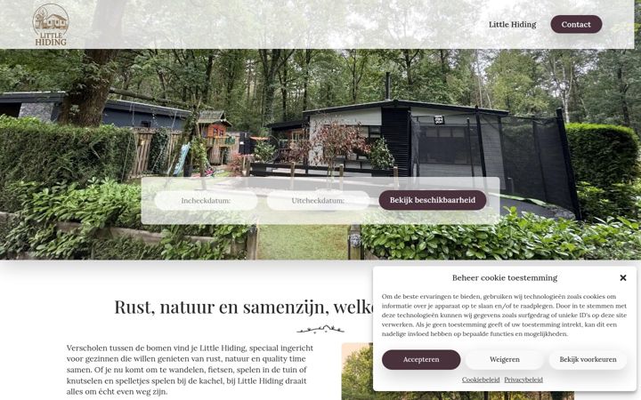 Screenshot of littlehiding.nl