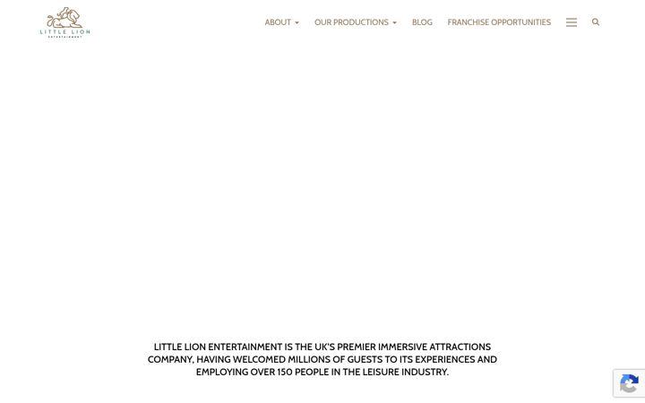 Screenshot of littlelionentertainment.com