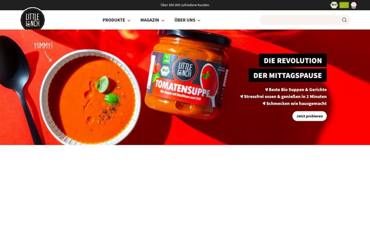 Screenshot of littlelunch.com
