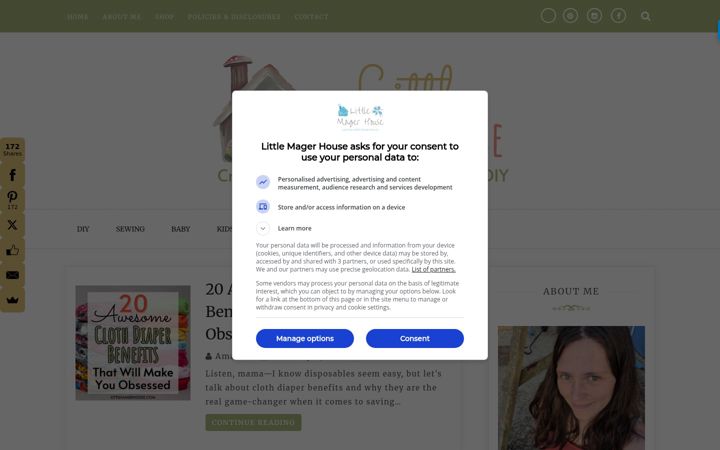 Screenshot of littlemagerhouse.com