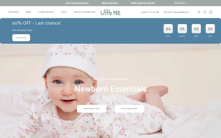 Screenshot of littleme.com