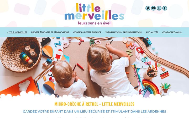 Screenshot of littlemerveilles.fr
