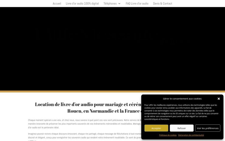 Screenshot of littlemessage.fr