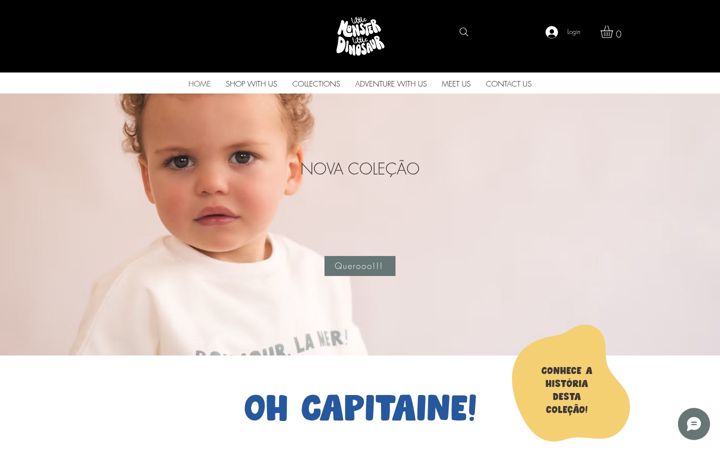 Screenshot of littlemonsterlittledinosaur.com