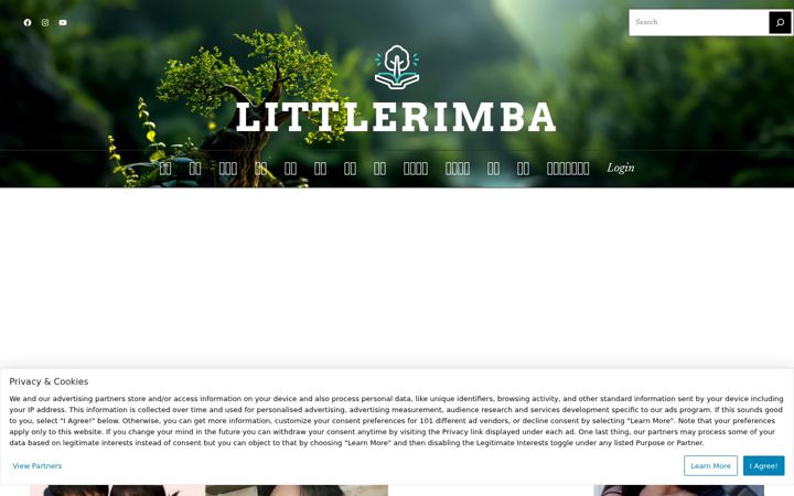 Screenshot of littlerimba.com