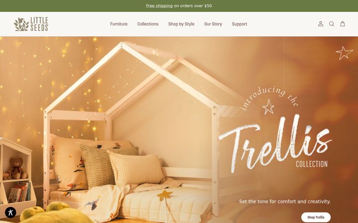 Screenshot of littleseeds.com