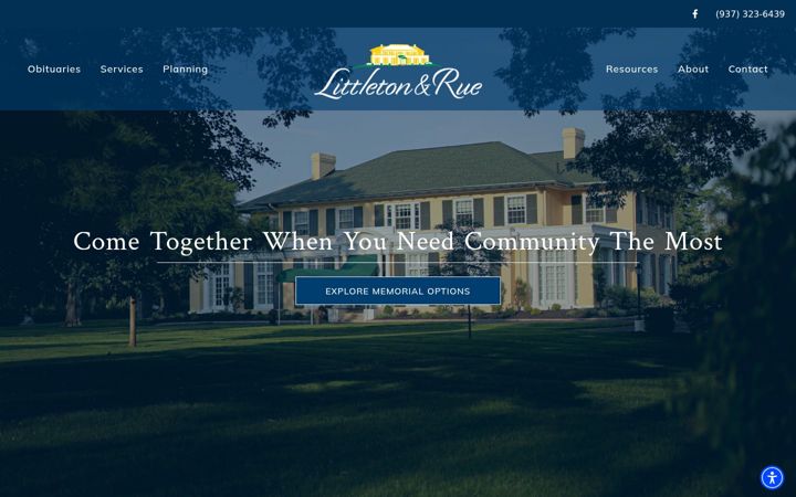 Screenshot of littletonandrue.com