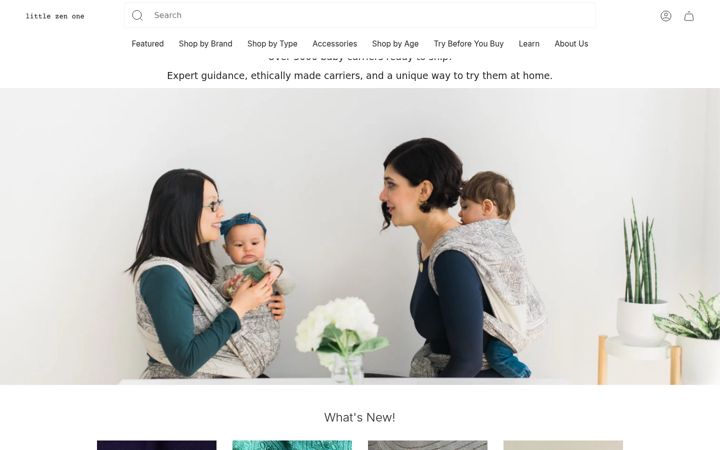 Screenshot of littlezenone.com