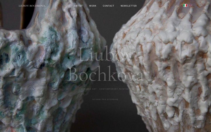 Screenshot of liubovbochkova.com