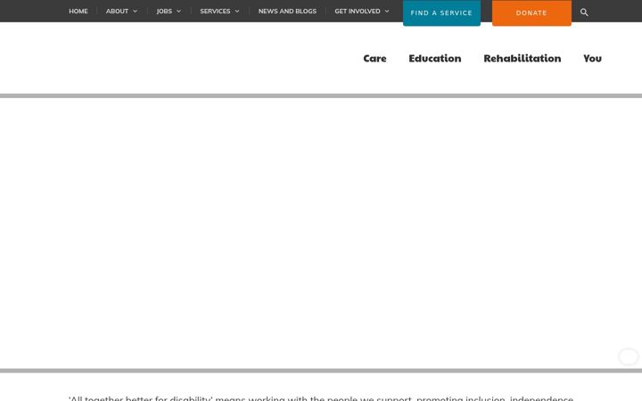 Screenshot of livability.org.uk