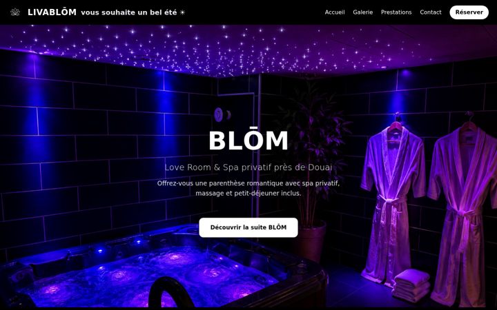 Screenshot of livablom.fr
