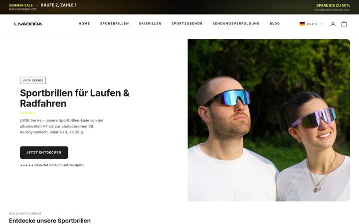 Screenshot of livadora.de