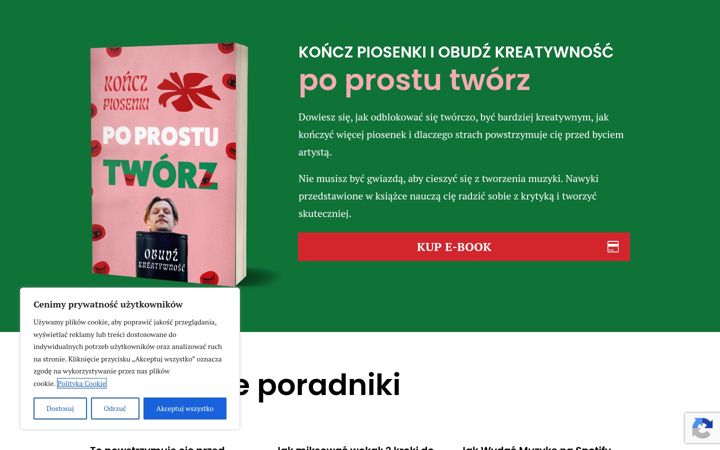 Screenshot of live-act.pl
